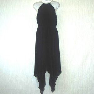 MICHAEL Michael Kors Women Chiffon Python Pleated Midi Dress